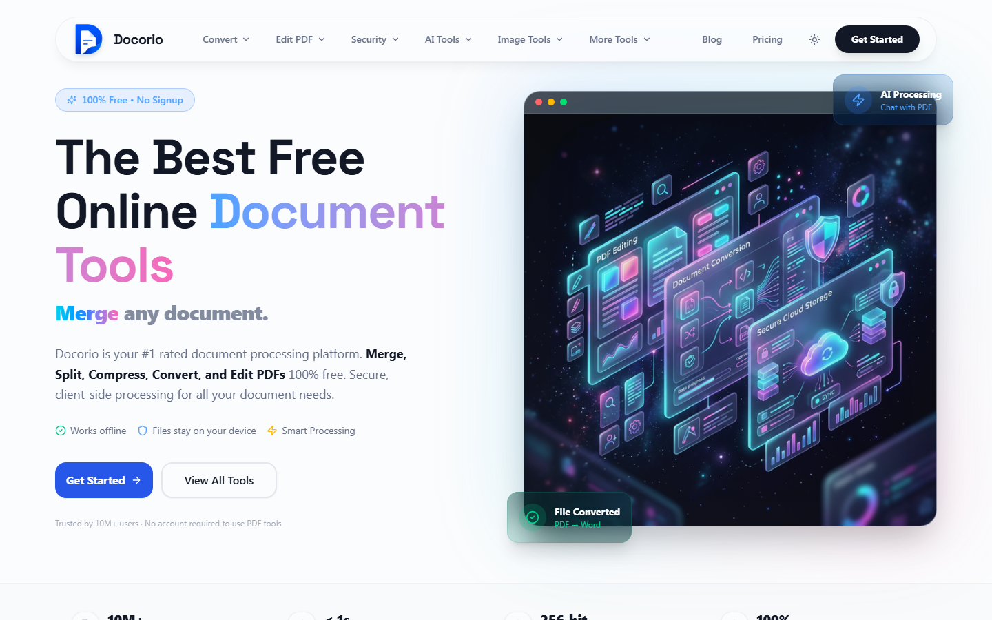 Docorio screenshot